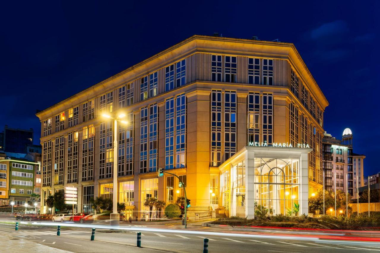 Melia Maria Pita Hotel A Coruña Exterior foto
