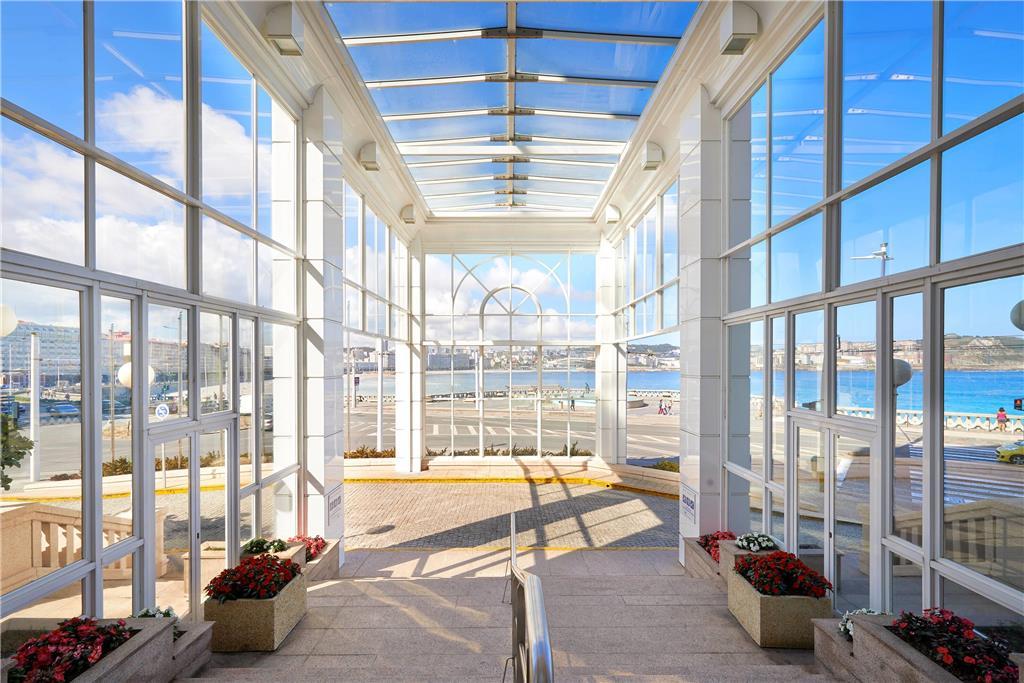 Melia Maria Pita Hotel A Coruña Exterior foto